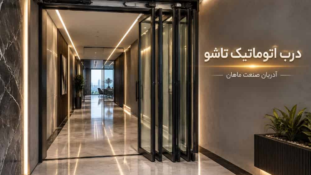 نکات فنی اجرای درب اتوماتیک تاشو یا اتوبوسی در راهروهای باریک